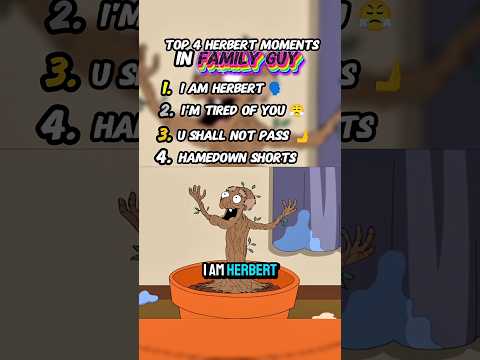 Top 4 herbert moments in family guy