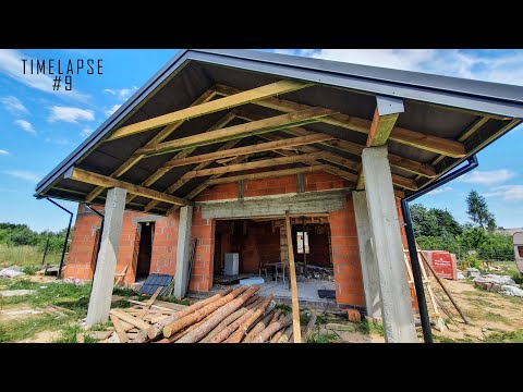 Timelapse (Dom w Aurorach 11 G2A) #9 #timelapse #build #building #house #buildinghomes #budowanie