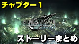 【FF7R】チャプター１の全てが分かるストーリーまとめ