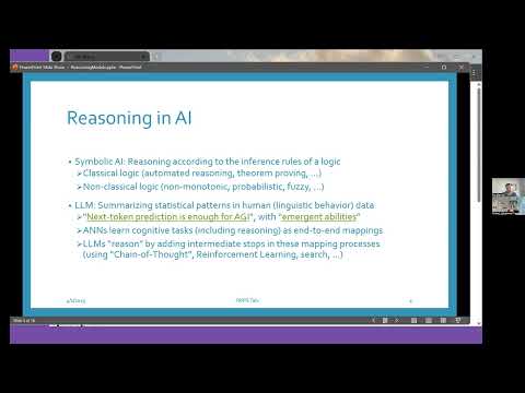 Pei Wang speaks about "Fundamental Limitations of Large Language Models in Reasoning"