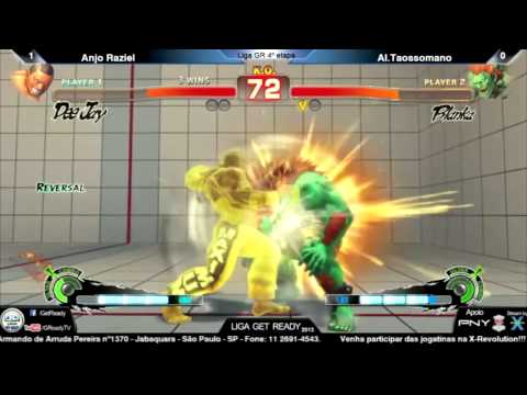 4º Etapa Liga GR - Anjo Raziel Vs AI Taossomano - RANK A - SSF4