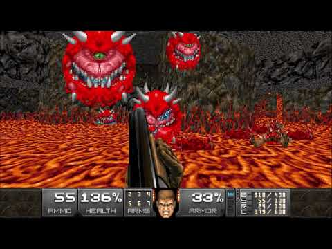 Doom 2: Back To Saturn X Episode 2 - Map 19: Kashmoney Temple (UV-Max)