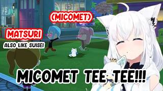 Fubuki Keeps Teasing MiComet with Other Holomems