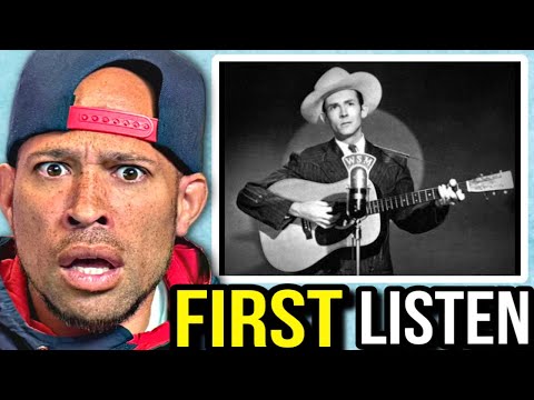 Rapper FIRST time REACTION to Hank Williams I'M SO LONESOME I COULD CRY (1949)!