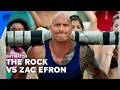 The Rock Shows Zac Efron How It
