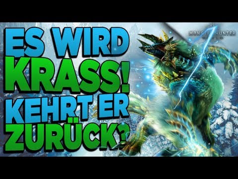 Monster Hunter World Iceborne - Gerüchte über Zinogre in Iceborne - MHW Iceborne News Deutsch