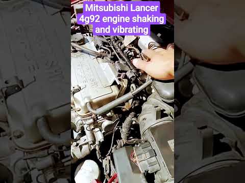 Mitsubishi Lancer 4g92 engine shaking and vibrating