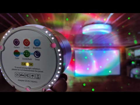 Лазерный и светодиодный RGB проектор для дискотек и вечеринок ESHINY B222N8