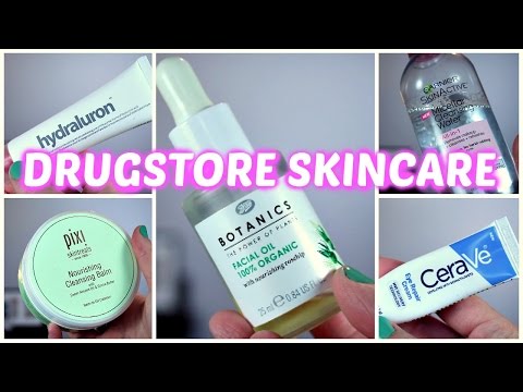 Drugstore Skincare: My TOP 5 Products! Cerave, Garnier, Pixi, and more! Video
