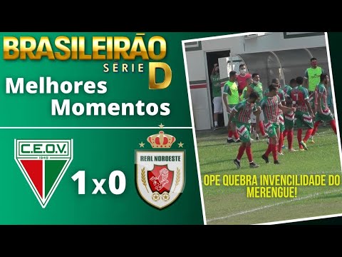OPERÁRIO MT 1 X 0 REAL NOROESTE | MELHORES MOMENTOS 30/09/2020 - SÉRIE D