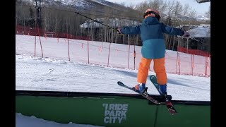 You Won&#39;t Believe This 9 Year Old Skier in Park City Utah