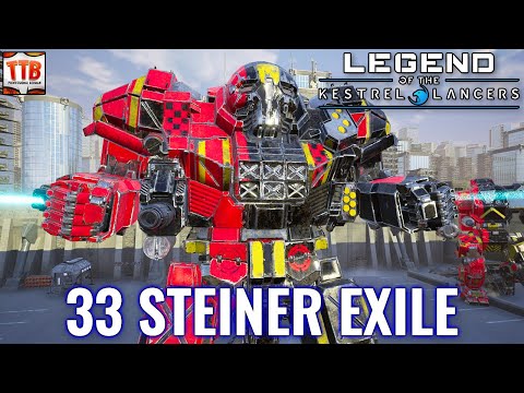 XL Engine Monster Engineering! - 33 Steiner Exile - Modded Mechwarrior 5:Mercenaries DLC