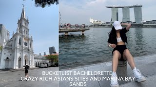 Singapore Crazy Rich Asians Marina Bay Sands Newton Food Center Vlog