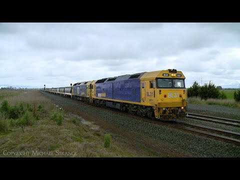 Pacific National Grain Train 7734v (25/8/2022) - PoathTV Australian Railways