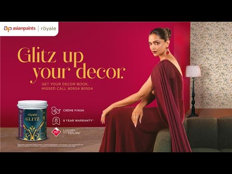 Asian Paints Royale Glitz taps Deepika Padukone to reimagine the home as a canvas