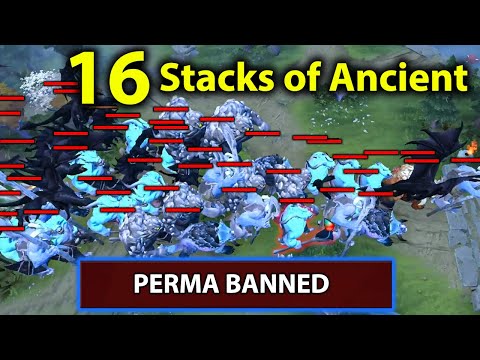 16 Ancient Biggest Stack in History of Dota 2 Might Get You Permanent Banned..