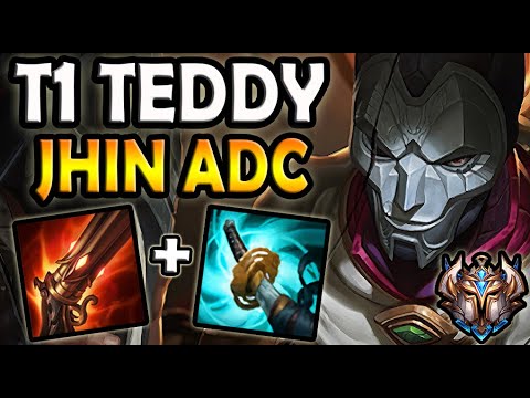 T1 Teddy Jhin ADC vs Lucian - Korea Ranked ✔️