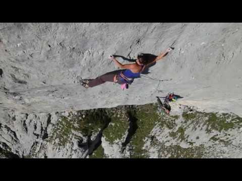 Nina Caprez: Silbergeier, Rätikon, 8b+