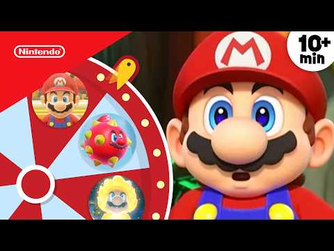 Mario Surprising Moments 😲 Nintendo Spin The Wheel Video For Kids | Play Nintendo