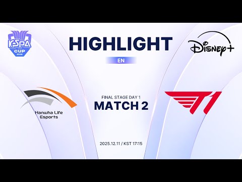 HLE vs T1 Highlights | Final Stage M2 | 2025 LoL KeSPA CUP