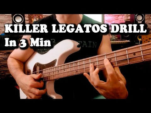 KILLER SLAP GROOVE FOR FAST LEGATOS (Slap Bass Lesson)