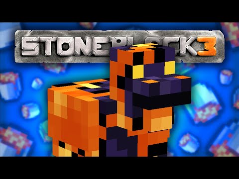 Minecraft StoneBlock 3 | CHICKENS ARE COMPLETELY BUSTED! #10 [Modded Questing Stoneblock]
