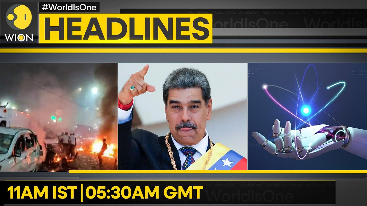 New CCTV Emerges Of Delhi Blast | Maduro Slams US-Trinidad & Tobago Exercise | WION Headlines
