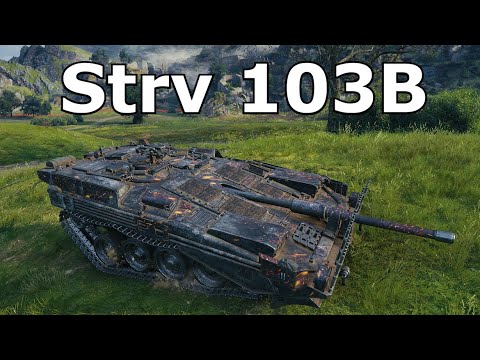 World of Tanks Strv 103B - 4 Kills 10,7K Damage