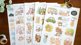 Cat Collage Club August '25 | Journal Printables For Cat Lovers