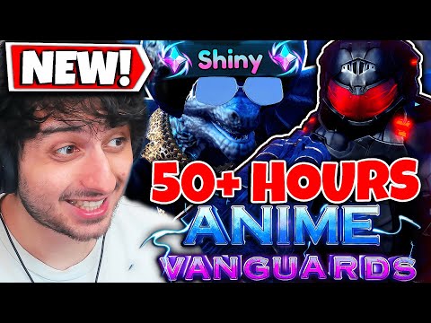 I Spent 50+ HOURS Evolving EVERY Anniversary Unit in Anime Vanguards Roblox!