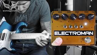 Video thumbnail for SolidGoldFX Electroman MKII delay pedal - demo by RJ Ronquillo by R.J. Ronquillo