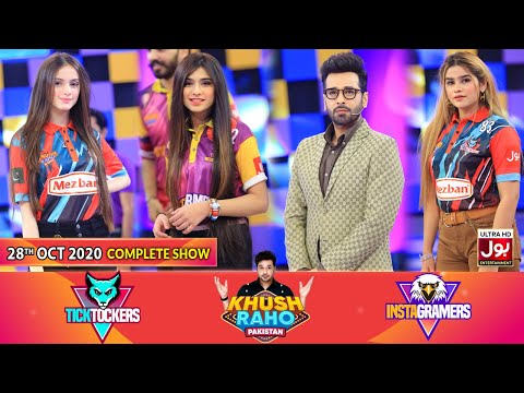 Game Show | Khush Raho Pakistan Instagramers Vs Tick Tockers | Faysal Quraishi | 28th October 2020