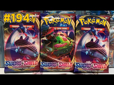 Opening a Pokemon Booster Pack Every Day In 2020 - Episode 194 - Sword and Shield