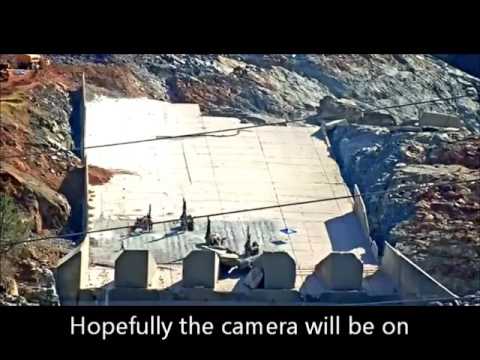 5 26 17 Oroville spillway demolition daytime video