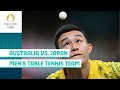 Australia Vs Japan Men S Table Tennis Team Paris2024 Highlights