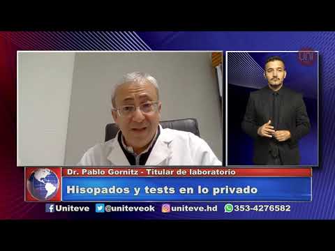 Hisopados y tests en laboratorios privados