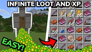 SIMPLE 1.21 AUTOMATIC FISH XP FARM TUTORIAL in Minecraft Bedrock (MCPE/Xbox/PS/Switch/PC)