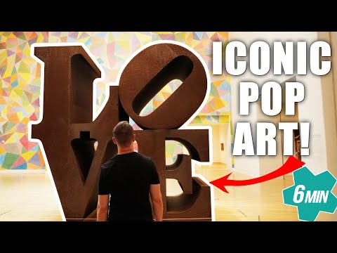 Iconic Pop Art of Robert Indiana | The Love Sculpture!