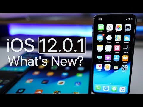 iOS 12.0.1 is Out! - What's New? Video