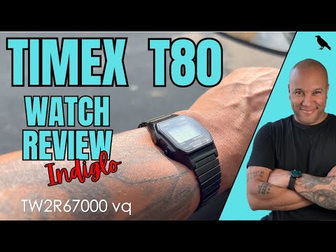 TIMEX T80 Digital Watch Review| Timex Expansion Bracelet
