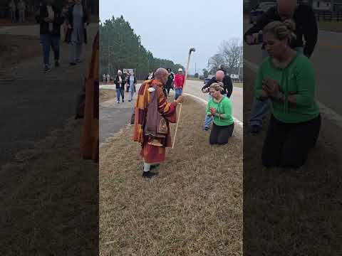 Monks Peace Walking #WalkforPeace2025 #Buddhist #buddhism #Monk