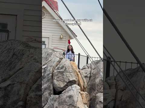 It’s Hard to Keep Up With Her! 🤣 #disney #lost #tokyodisneyland #funny #shorts