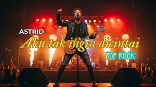Download lagu TAK INGIN DICINTAI | ASTRID | COVER VERSI ROCK   LIRIK mp3