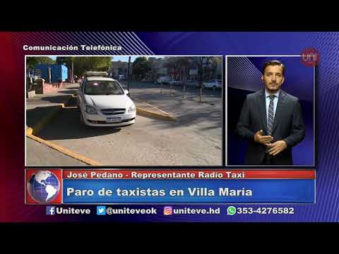 Paro de taxis en Villa María