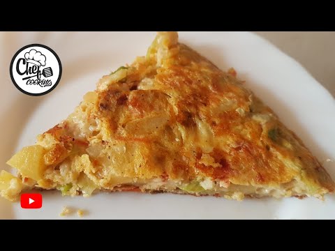 Cheese Spanish Omelette | Omelette Cheese By CC | Omelette Cheese By Chef Cooking | Omelette CC 2021