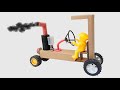 DIY Cardboard Model Tractor Working Tractor Easy Science Project CraftingArtfulHands