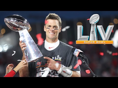 Super Bowl LV Trophy Presentation & MVP Speech!