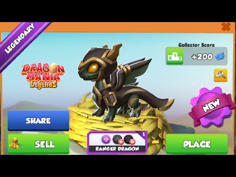 Hatch The Egg Ranger Dragon! - Dragon Mania Legends Gameplay Walkthrough Part 1685 HD