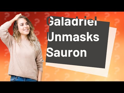 How did Galadriel know Halbrand is Sauron?