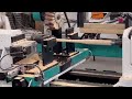 Baseball Bat Turning And Sanding Automatic Feeding Cnc Wood Lathe